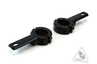 Support éclairage DENALI cadre et crash bars 21-29mm noir