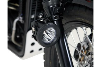 Support éclairage DENALI fourches inversé Ø50-60mm noir