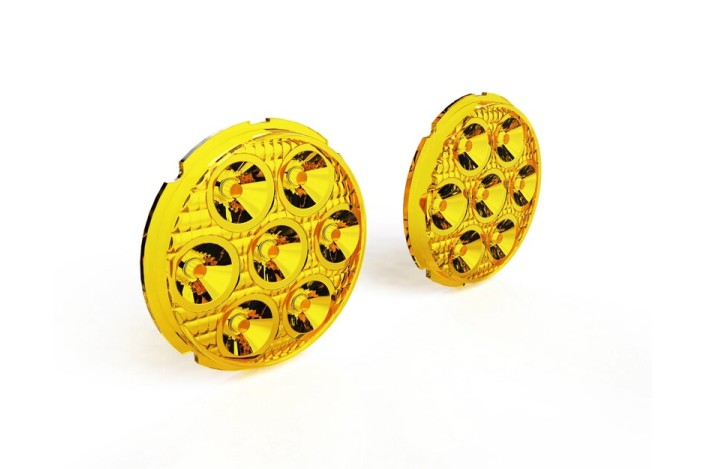 Lentilles DENALI pour D7 jaune - la paire