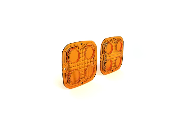 Kit lentilles DENALI TriOptic™ ambre éclairages D4