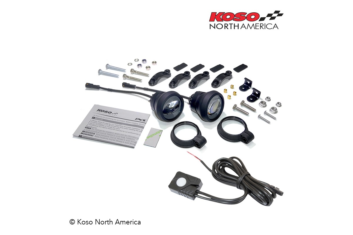 Kit phares anti-brouillard LED KOSO Aurora