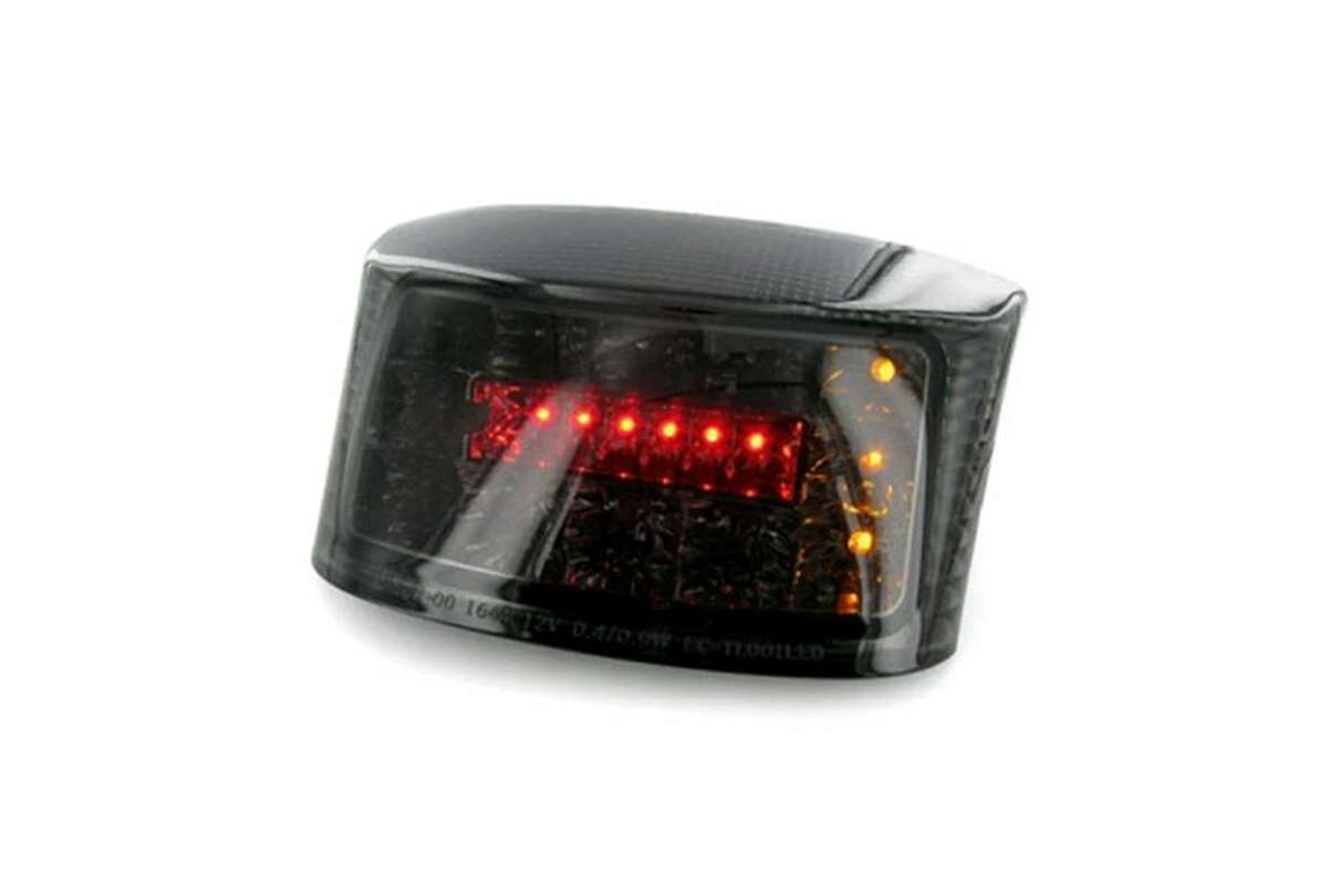 Feu arrière avec clignotants intégrés V PARTS LED fumé MBK/Yamaha
