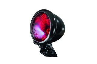 Feu arrière LED homologué rouge Bihr EGG noir