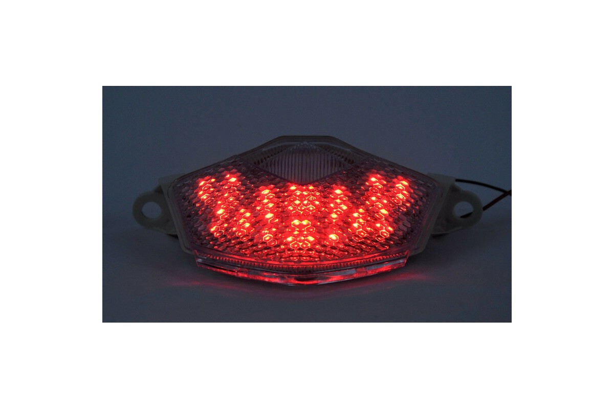 Feu arrière BIHR LED avec clignotants intégrés Kawasaki