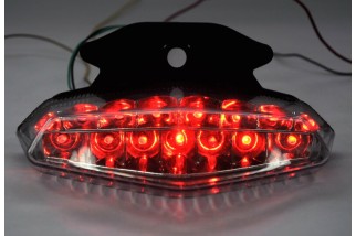 Feu arrière BIHR LED avec clignotants intégrés DUCATI HYPERMOTARD 1100