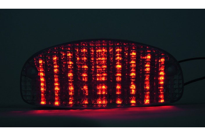 Feu arrière BIHR LED clignotants intégrés HONDA HORNET 600