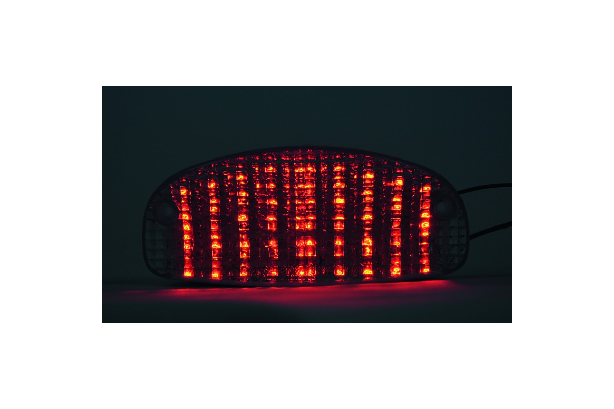 Feu arrière BIHR LED clignotants intégrés HONDA HORNET 600