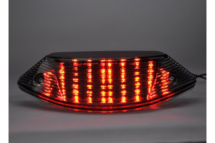 Feu arrière BIHR LED avec clignotants intégrés HONDA 600/900