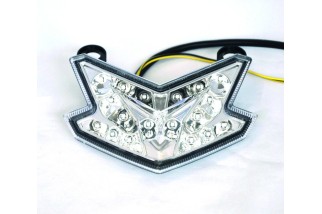 Feu arrière BIHR LED avec clignotants intégrés Kawasaki Z800, ZX636