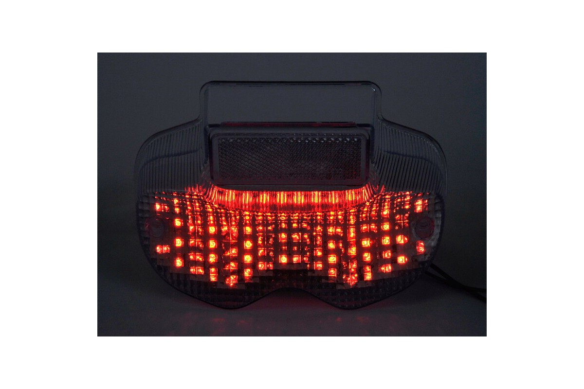 Feu arrière BIHR LED avec clignotants intégrés Suzuki BANDIT 600/1200