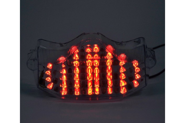 Feu arrière BIHR LED avec clignotants intégrés Yamaha FZ6