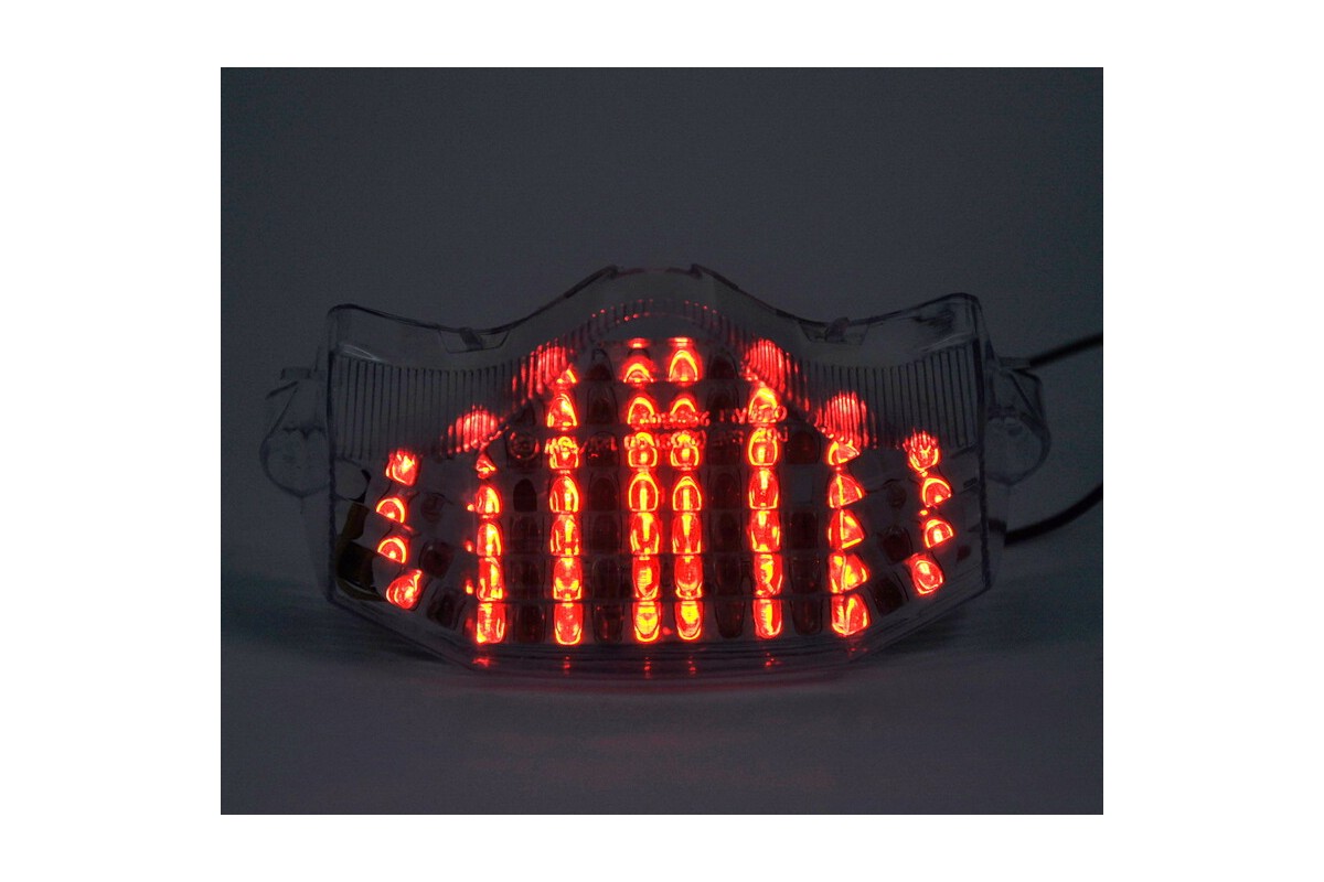 Feu arrière BIHR LED avec clignotants intégrés Yamaha FZ6