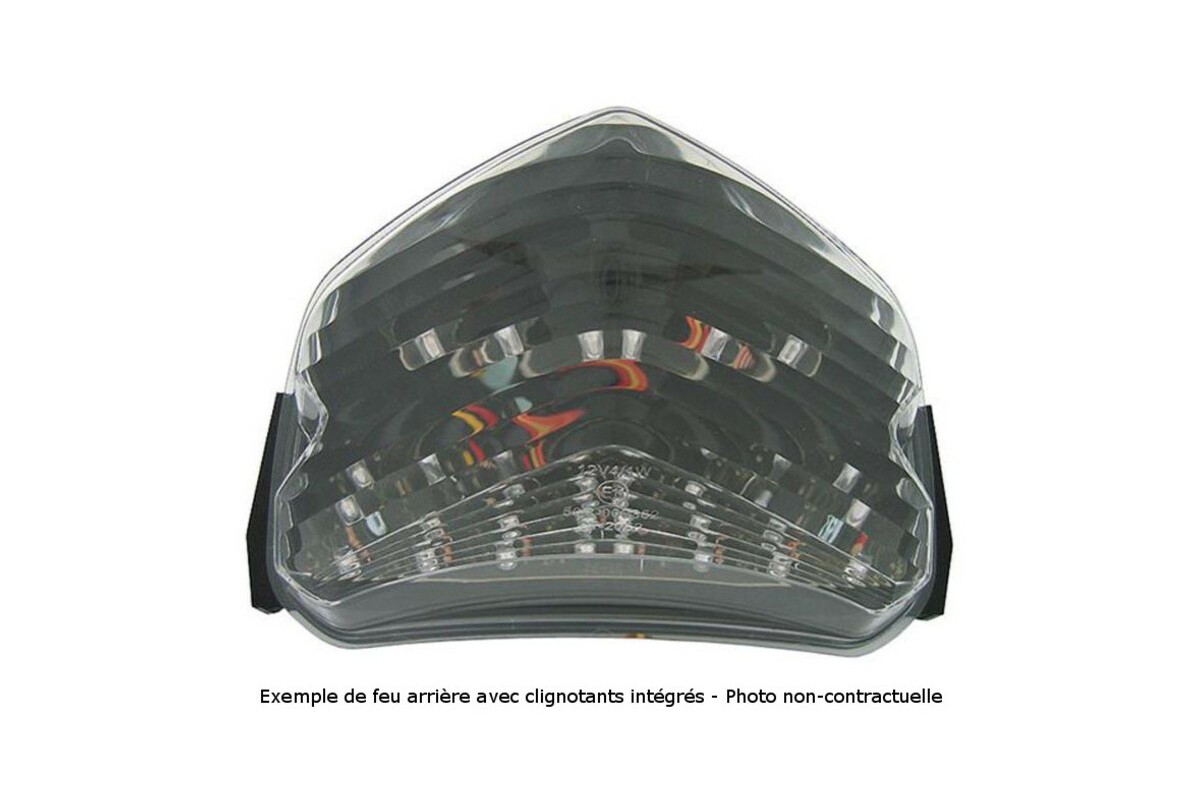 Feu arrière BIHR LED avec clignotants intégrés Suzuki BANDIT 650/1250