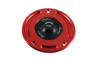 Bouchon de réservoir LIGHTECH - Push/Pull - Rouge