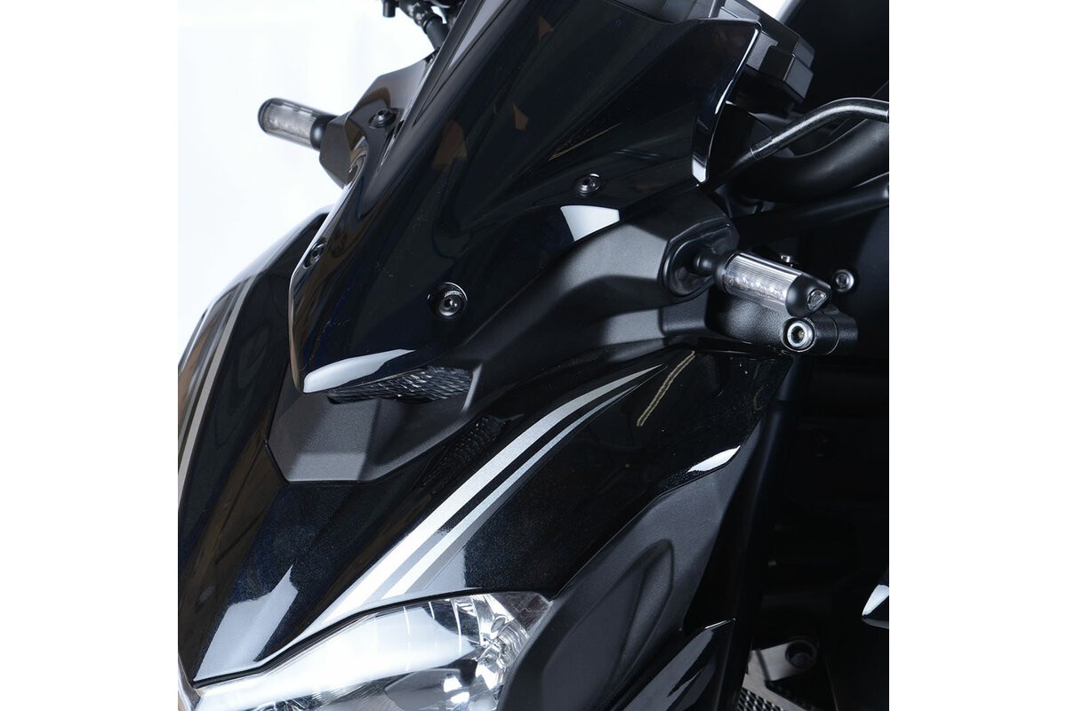 Adaptateur clignotant R&G RACING noir Kawasaki