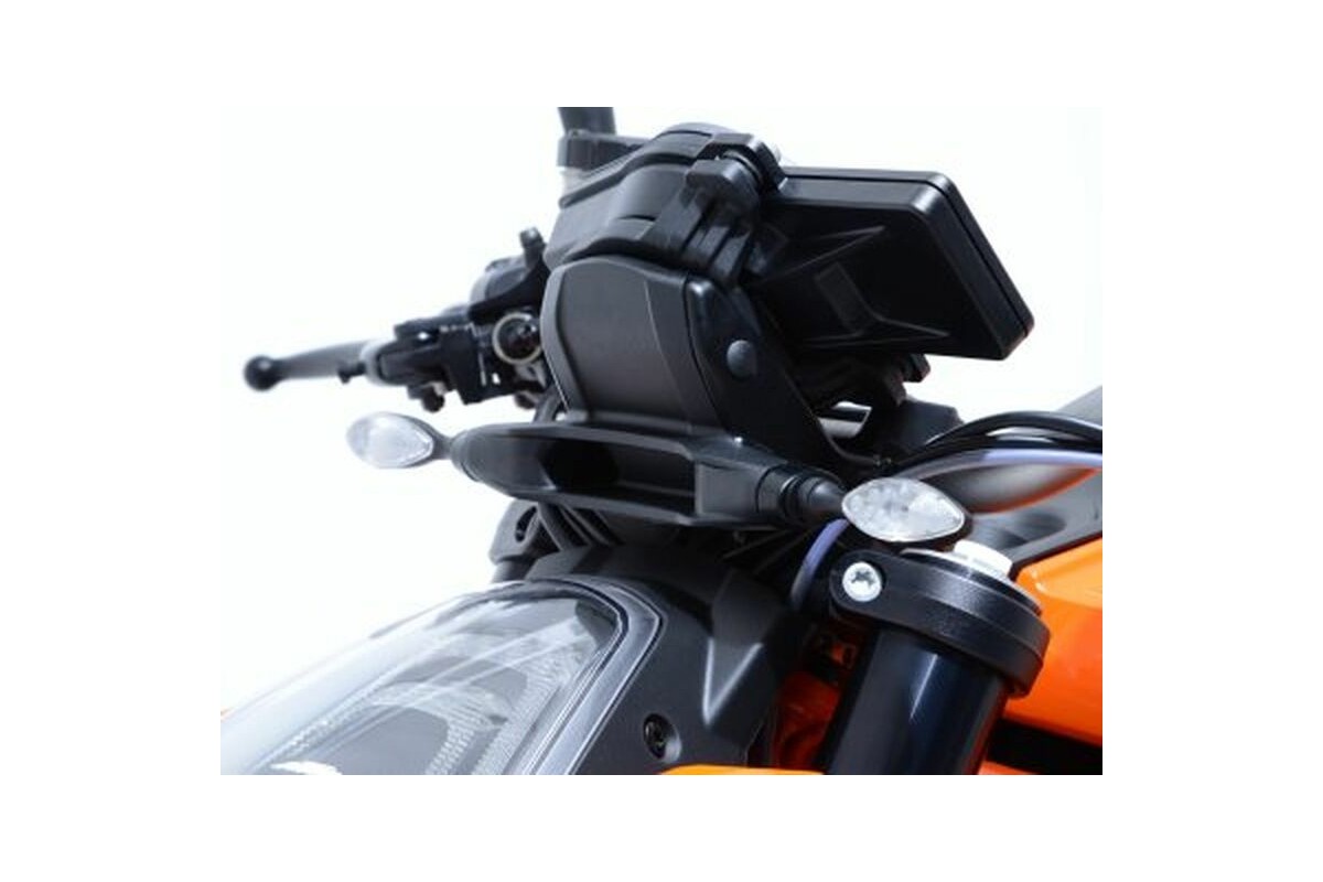 Adaptateurs de clignotants avant R&G RACING noir KTM 790/1290