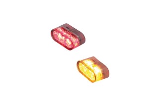 Clignotants LED HIGHSIDER Little Star-MX Pro 3en1 - feu arrière, feu stop, clignotants