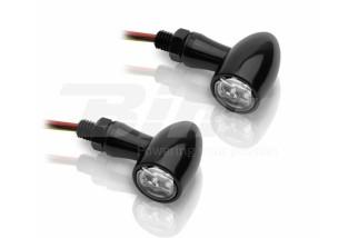 Clignotants LED V-PARTS 12V alu noir