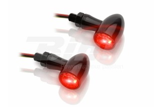 Clignotants LED V-PARTS 12V alu noir