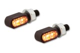 Clignotants LED HIGHSIDER Little Bronx 3en1 - clignotant/feu stop/feu de position arrière - par paire