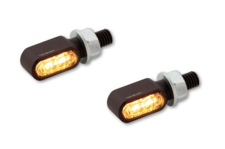 Clignotants LED HIGHSIDER Little Bronx 2en1 - clignotant/feu de position avant - par paire