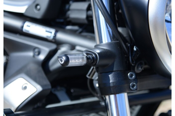 Adaptateurs micro-clignotants avant R&G RACING - Kawasaki Vulcan S/Cafe