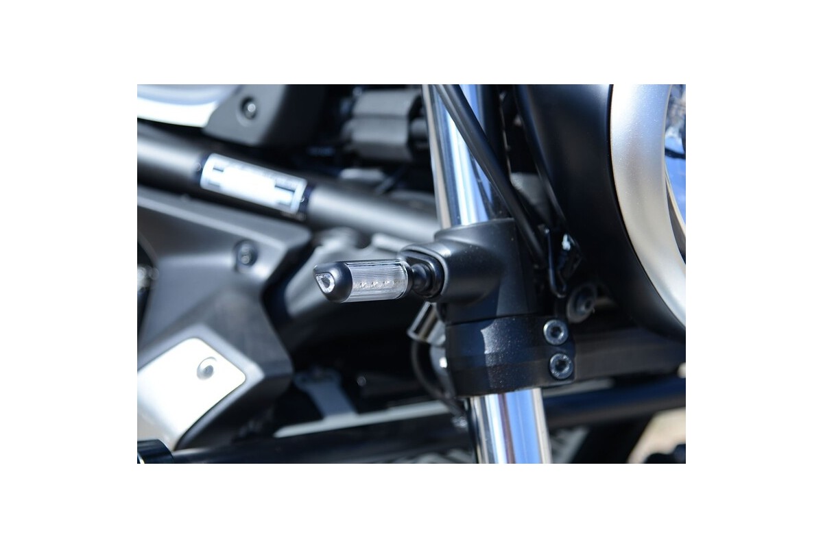 Adaptateurs micro-clignotants avant R&G RACING - Kawasaki Vulcan S/Cafe