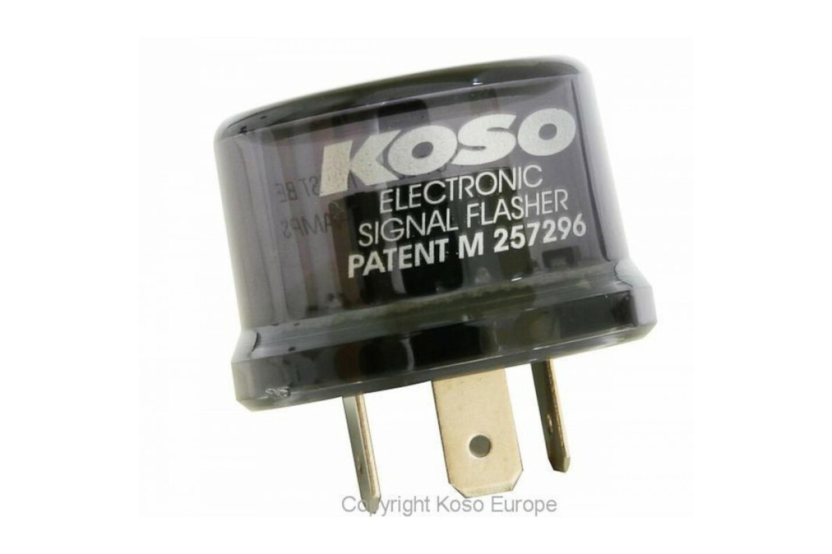 Centrale de clignotants électronique Koso 12V/15A