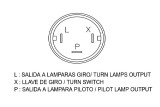 Centrale de clignotants électronique TECNIUM DZE OE 3 pôles 6V