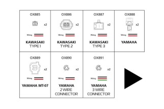 Cable pour clignotants OXFORD - Yamaha 2 Wire Connector