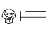 Câble adaptateur HIGHSIDER clignotant - Suzuki/Yamaha