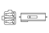 Câble adaptateur HIGHSIDER clignotant - Honda/Kawasaki