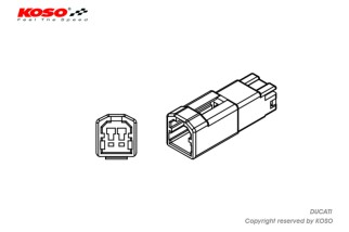 Adaptateur clignotant KOSO Ducati