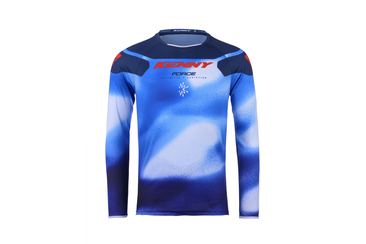 Maillot KENNY FORCE FOG BLUE | Kenny - Achat en ligne