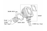 Kit cylindre POLINI - Ø40mm Peugeot