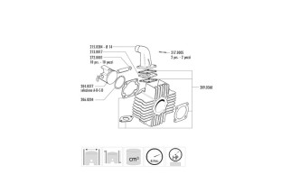 Kit cylindre POLINI