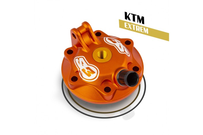 Kit culasse et insert S3 Extreme Enduro basse compression orange KTM