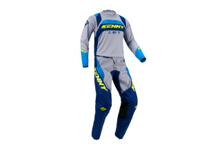 Maillot KENNY TRACK FOCUS KID NAVY NEON YELLOW | Kenny - Achat en ligne