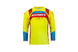 Maillot TRACK FOCUS KID NEON YELLOW RED