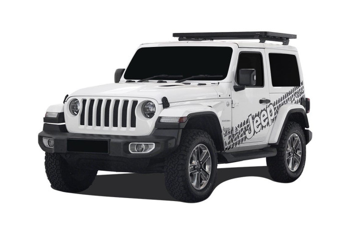 Kit de 1/2 galerie Slimline II extrême pour le Jeep Wrangler JL 2 Portes (2018- ..)