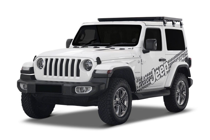 Kit de 1/2 galerie Slimline II pour Jeep Wrangler JL 2 portes (2018- ..)