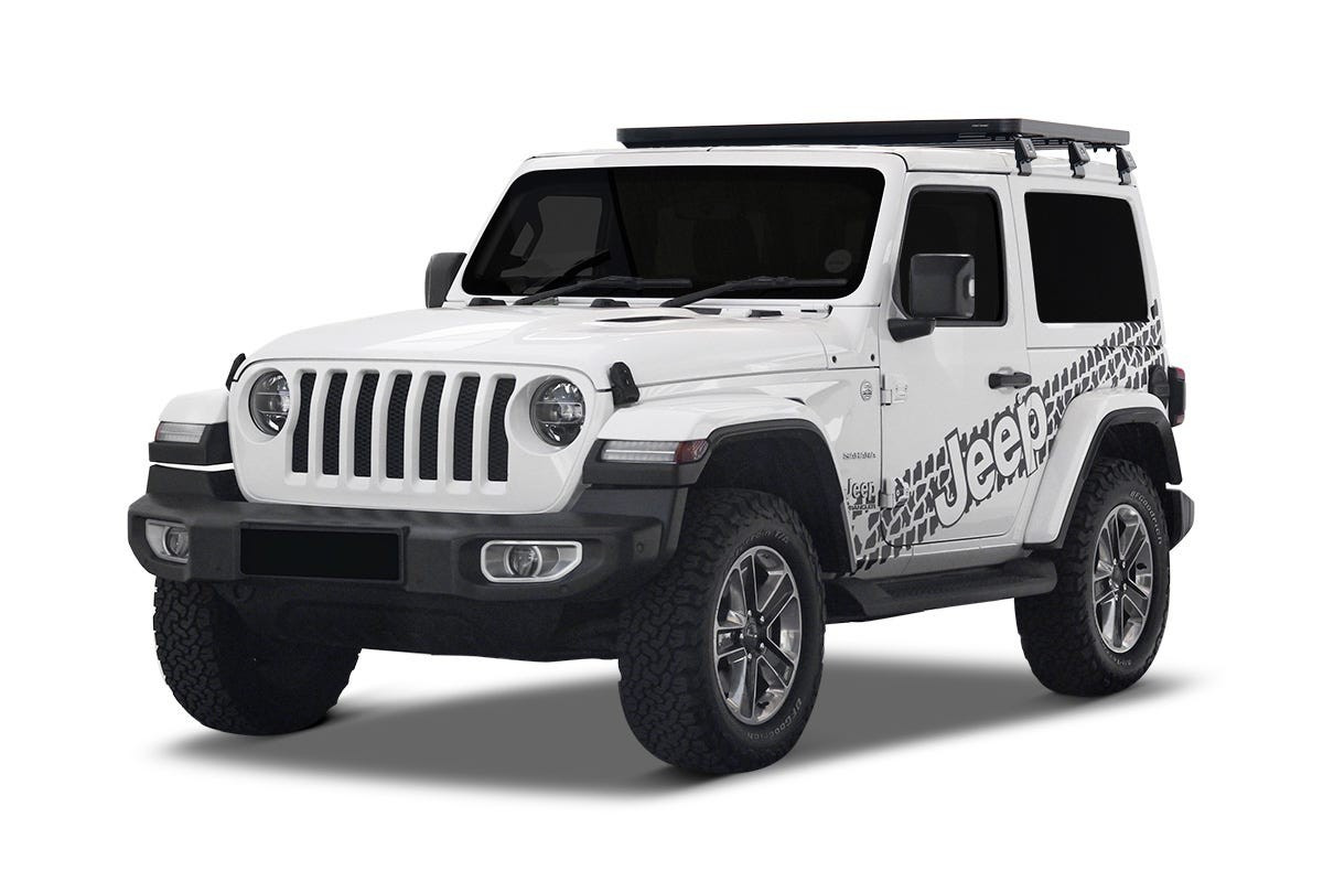 Kit de 1/2 galerie Slimline II pour Jeep Wrangler JL 2 portes (2018- ..)