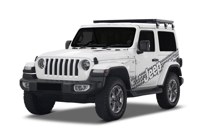 Kit de 1/2 galerie Slimline II pour une Jeep Wrangler JL 2 Portes (2018 - ..)