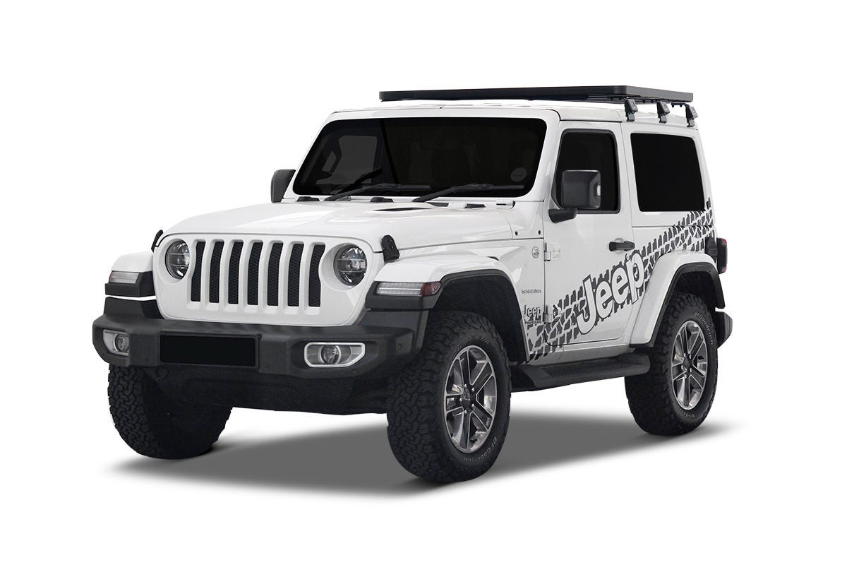 Kit de 1/2 galerie Slimline II pour une Jeep Wrangler JL 2 Portes (2018 - ..)