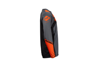 Maillot KENNY TRACK FOCUS KID ORANGE BLACK | Kenny - Achat en ligne