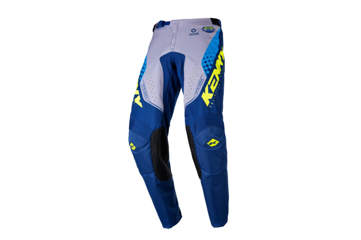 Pantalon TRACK FOCUS KID NAVY NEON YELLOW