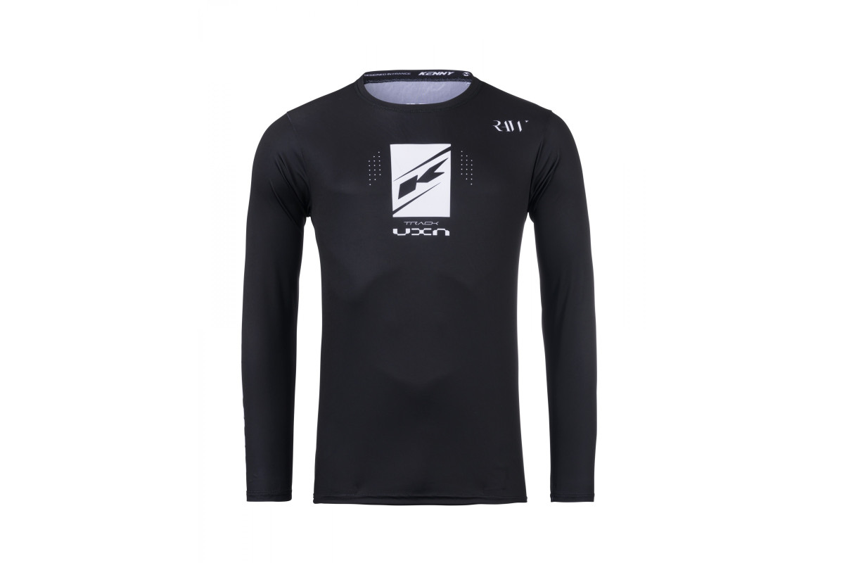 Maillot KENNY TRACK RAW KID BLACK | Kenny - Achat en ligne