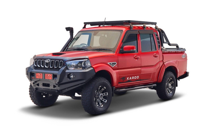 Kit de galerie Slimline II pour le Mahindra Pik-Up Double Cab (2006 - ..)