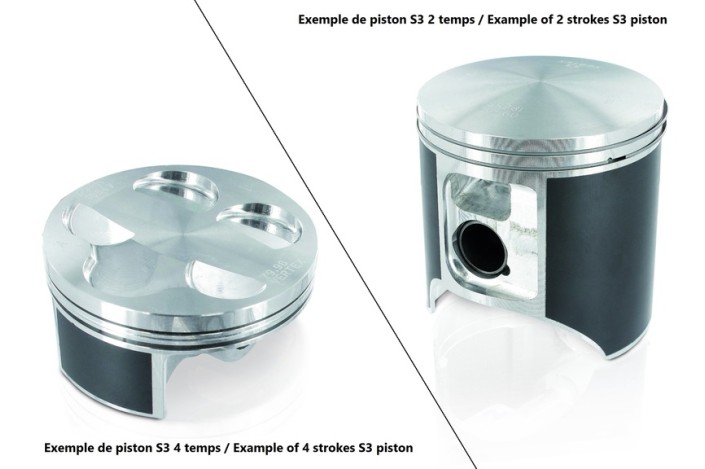 Piston forgé S3 Ø80mm compression standard Montesa 4RT