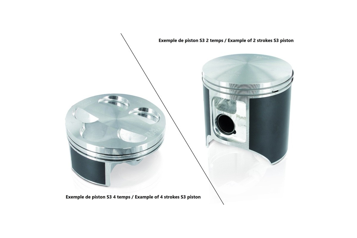 Piston coulé S3 Ø53,95mm compression standard Beta Evo 125